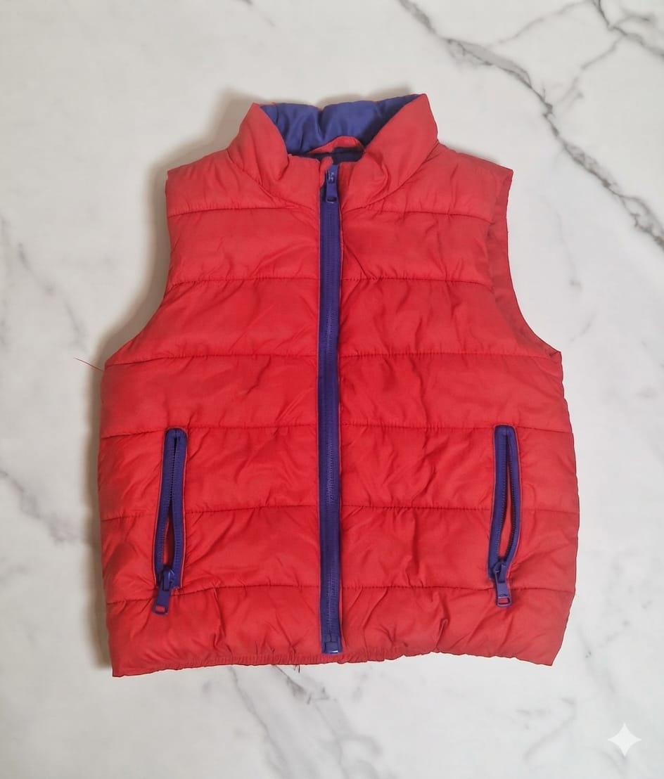 Smanicato Rosso con Cerniere Blu — Primigi