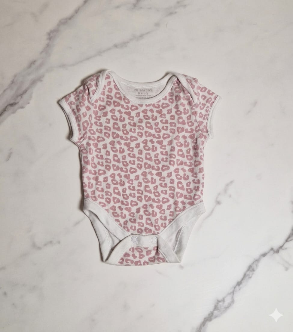 Body rosa con gatto Purrfect Primark