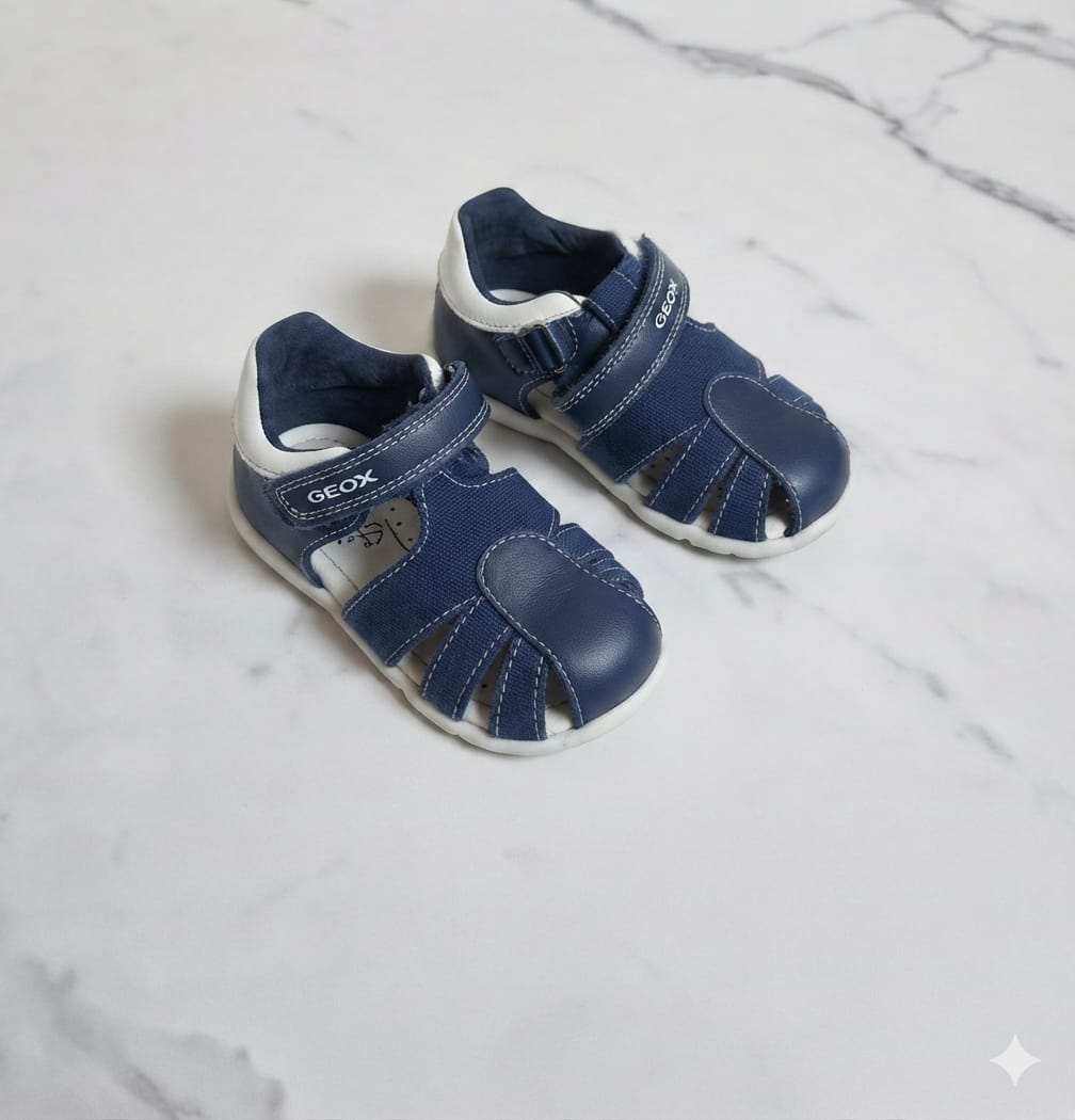 Sandali Blu a Strappo — Geox