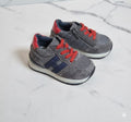 Scarpe Grigie con Inserti Rossi — Hogan